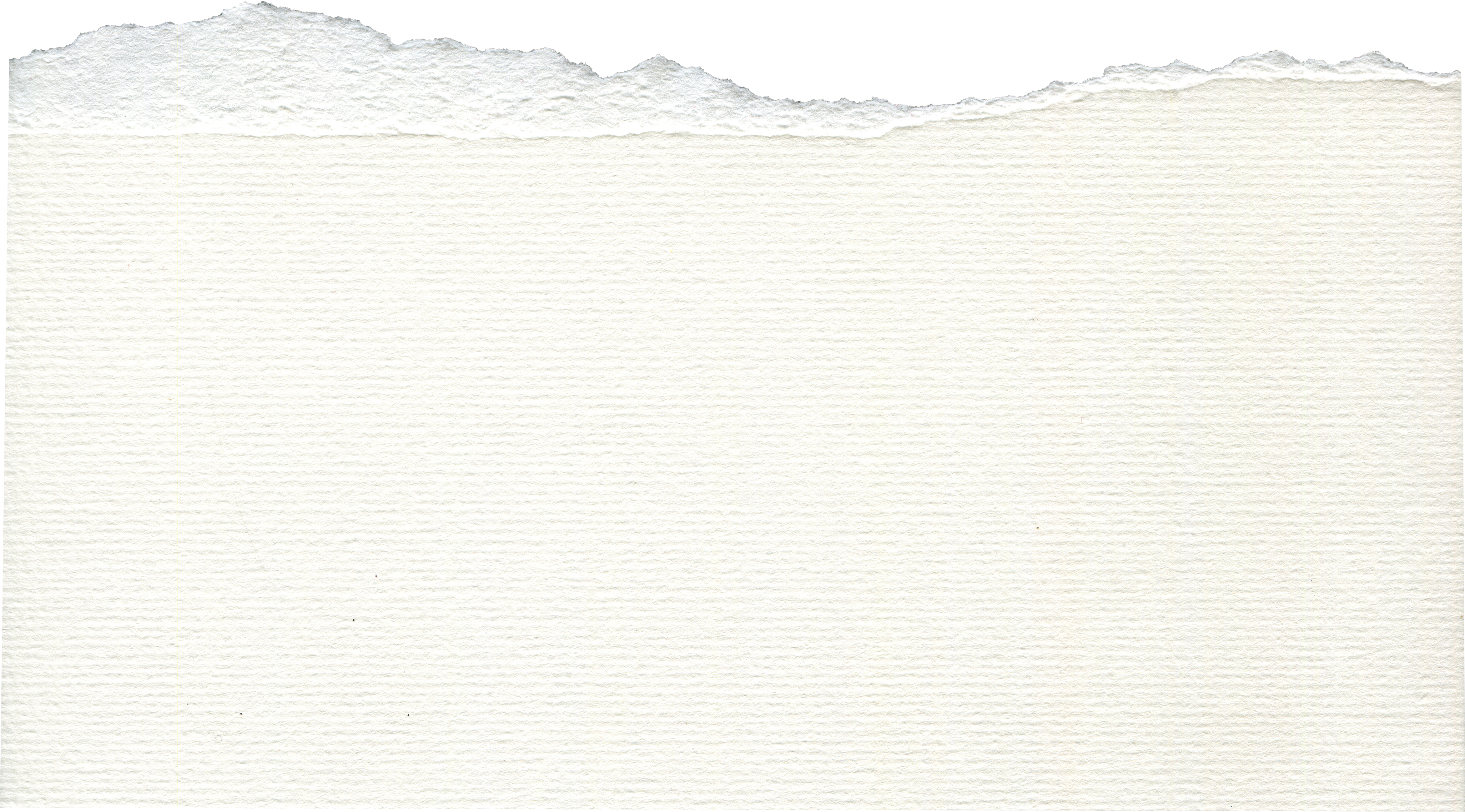 #3529 White torn paper isolated on a transparent background